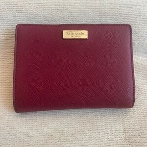 Kate Spade Burgundy Wallet